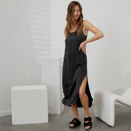 Washable Silk Tulip Dress